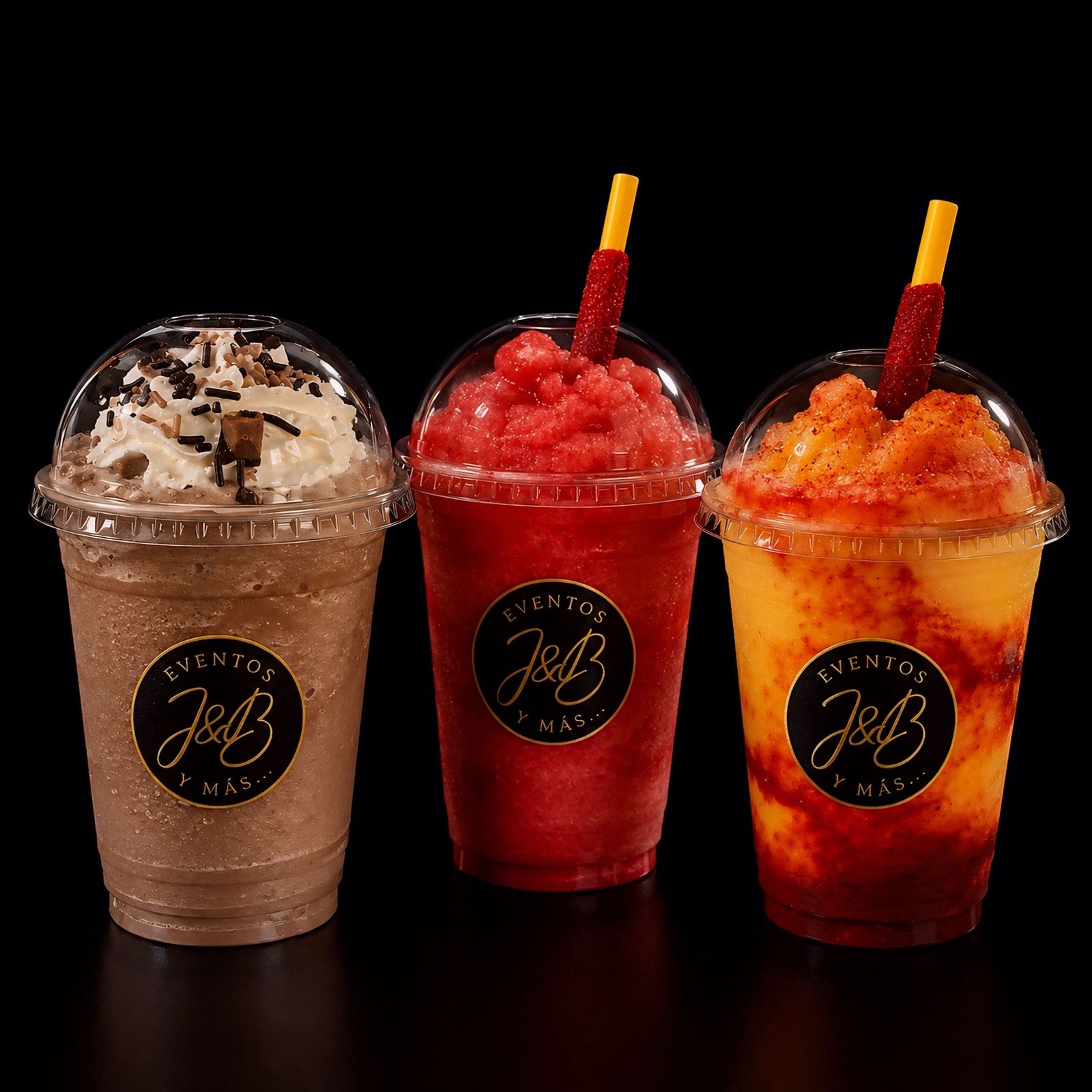 Frappés y bebidas frías para eventos sociales